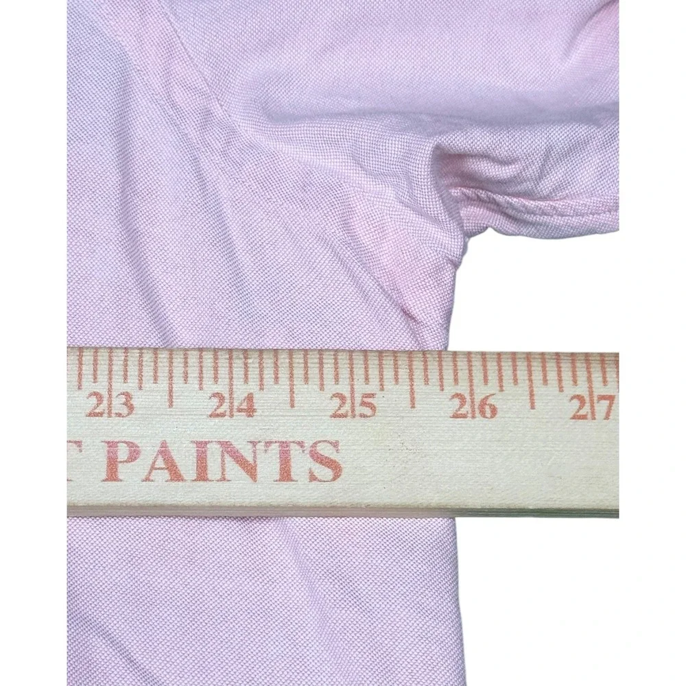 Ralph Lauren Men's Pink Oxford Button Down Shirt Classic Fit Size 15 1/2-34 - Picture 8 of 8